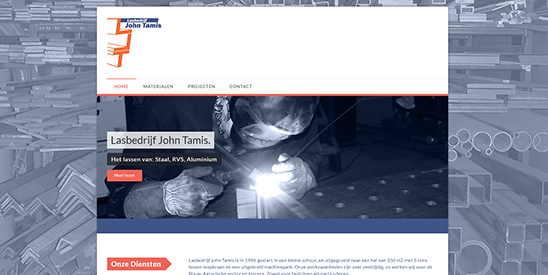GonBa website Lasbedrijf John Tamis