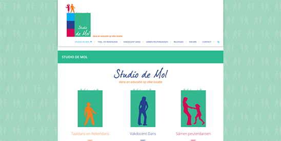 Studio de Mol, Miranda Molhoek, website gemaakt door GonBa