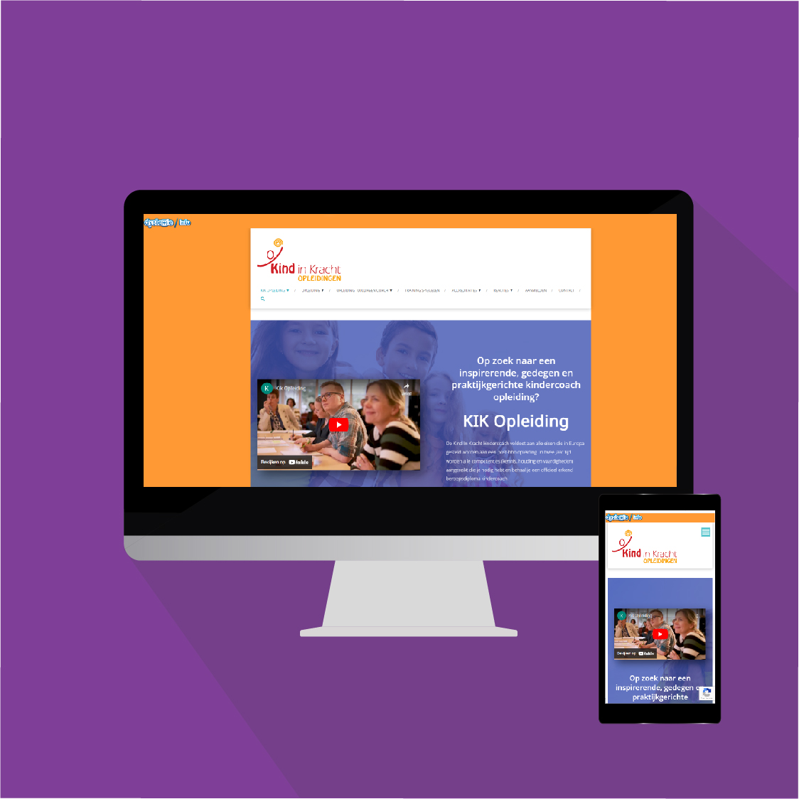 KIK Opleiding website