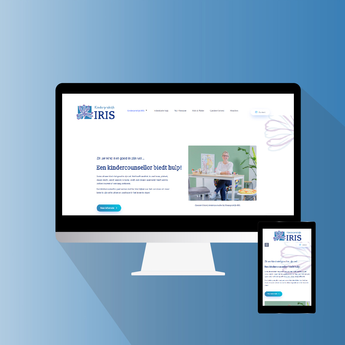 Kinderpraktijk Iris website