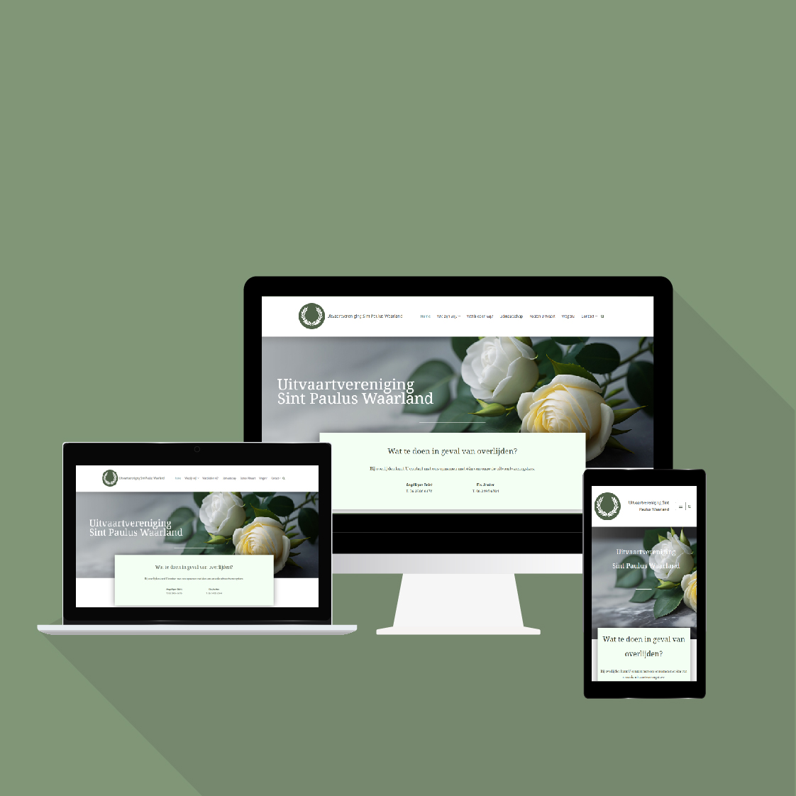 uitvaartvereniging sint paulus waarland website