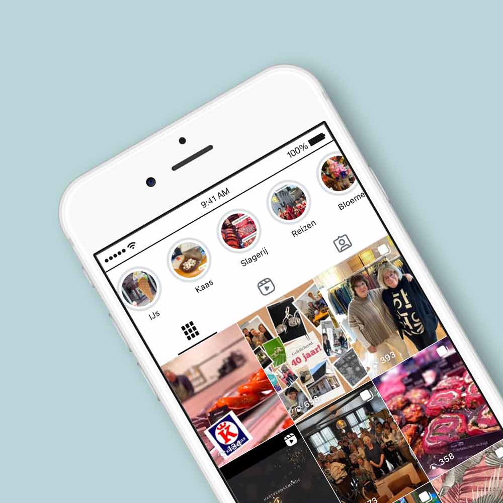 social media geregeld door GonBa voor winkeliersvereniging Hart van Langedijk